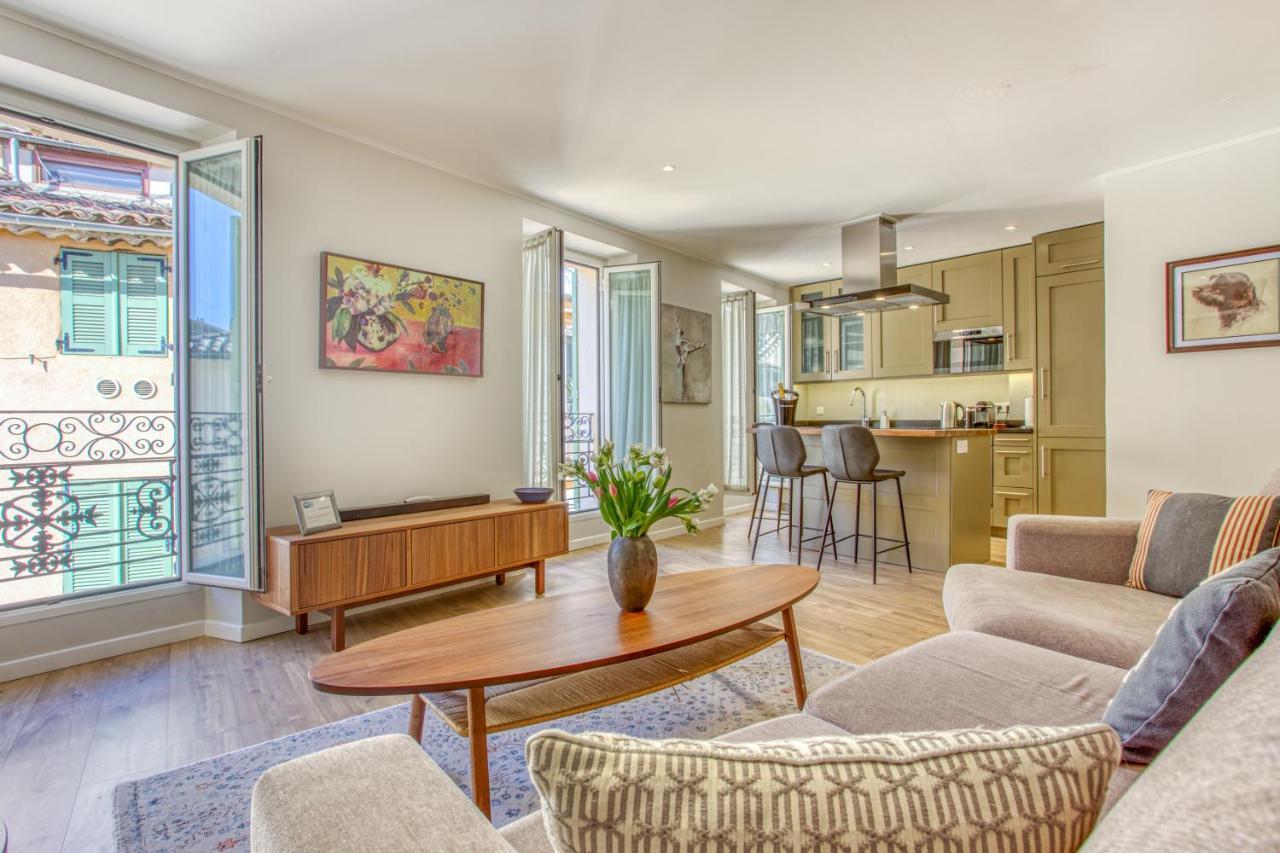 Style In Cannes-Beautiful Apt-5 Mins Stroll To Festival-Beach-Port Exteriör bild